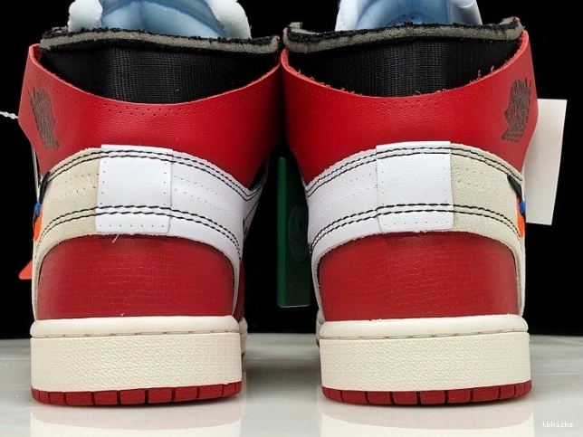 Rep TBK The Ten 1 Retro AA3834-101 Jordan Air Off-White Chicago 0630